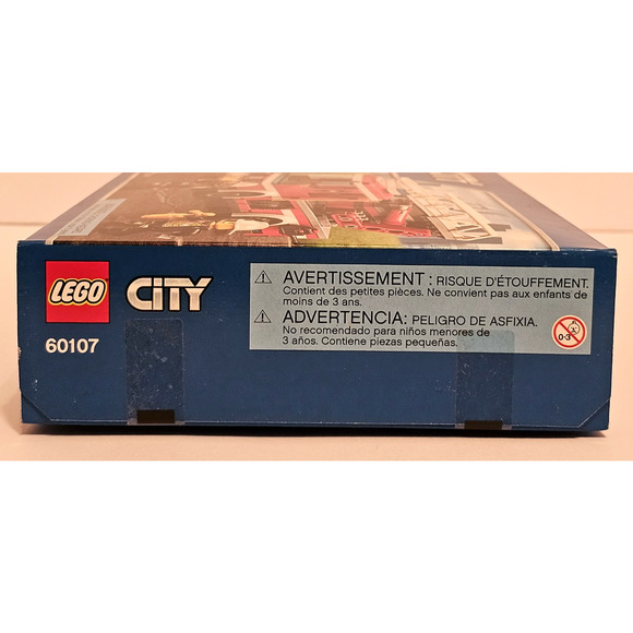 FIRE LADDER TRUCK Lego City LEGO Set #60107 NEW Sealed RETIRED Unopened - Picture 10 of 12